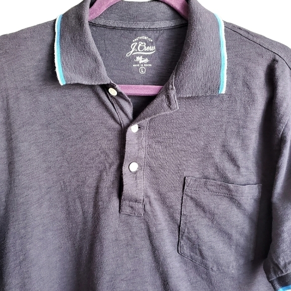 J. Crew Mens Polo Shirt Sz Large - Picture 2 of 7
